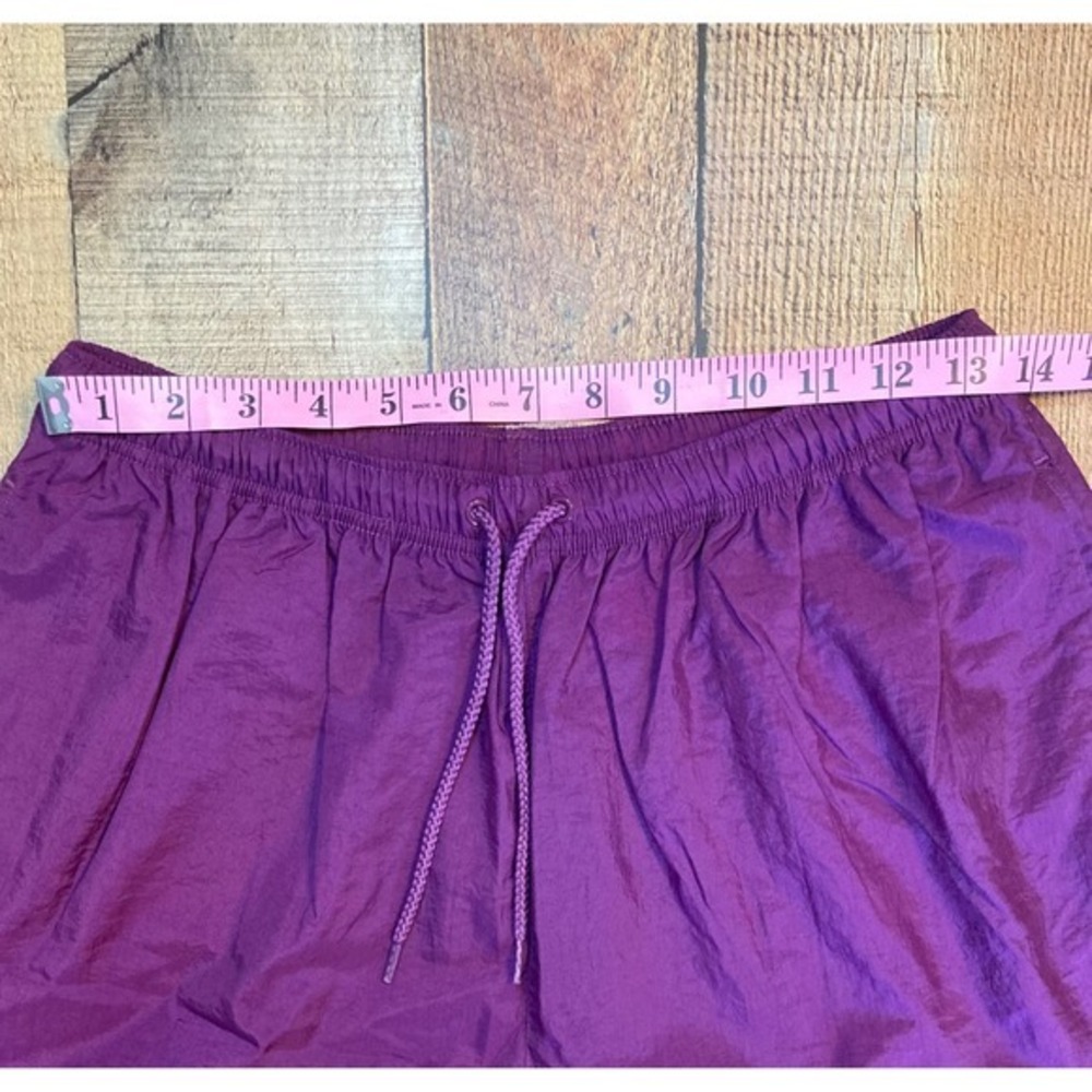 Nike Purple Athletic Shorts Lightweight Elastic Waist Drawstring Size XL EUC - Picture 6 of 8